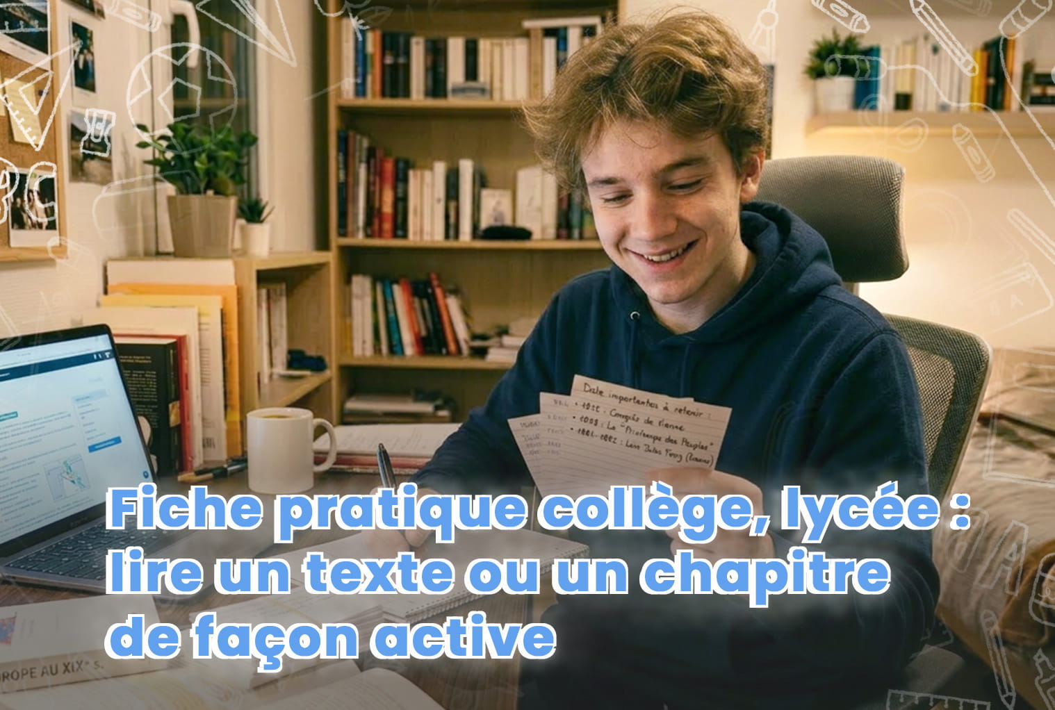 Fiche pratique collège lycée : lire un texte ou un chapitre avec la lecture active