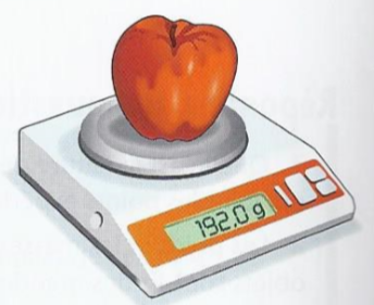 masse et poids d'une pomme